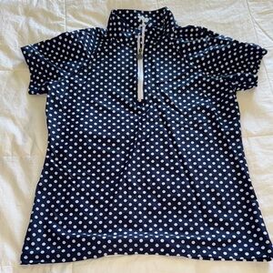 TZU TZU SHORT SLEEVED GOLF SHIRT - SIZE LARGE